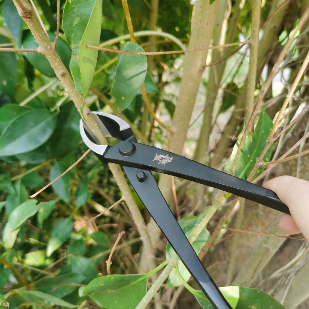 Durable Bonsai Plant Tree Scissors Trimming Cutting Tool Set With Green Storage Bag Pruning Tools Garden Accessories