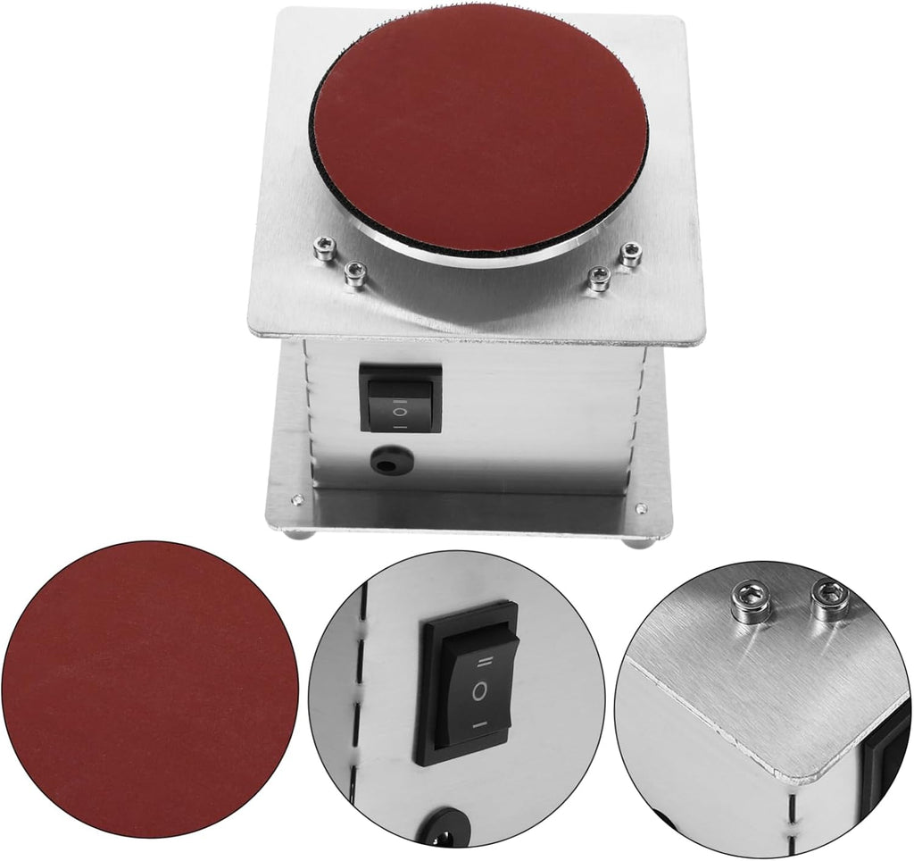 Holibanna Versatile Electric Sanding Machine Mini Polisher for Wood Metal Crafts Spindle Sander Drum Sander