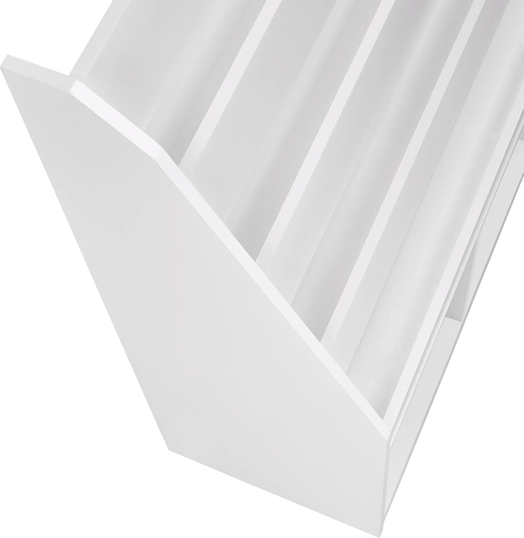 RiverRidge Kids 4 shelves Three Cubbies Bookrack, White (02-251), 11.81'D x 35'W x 36'H