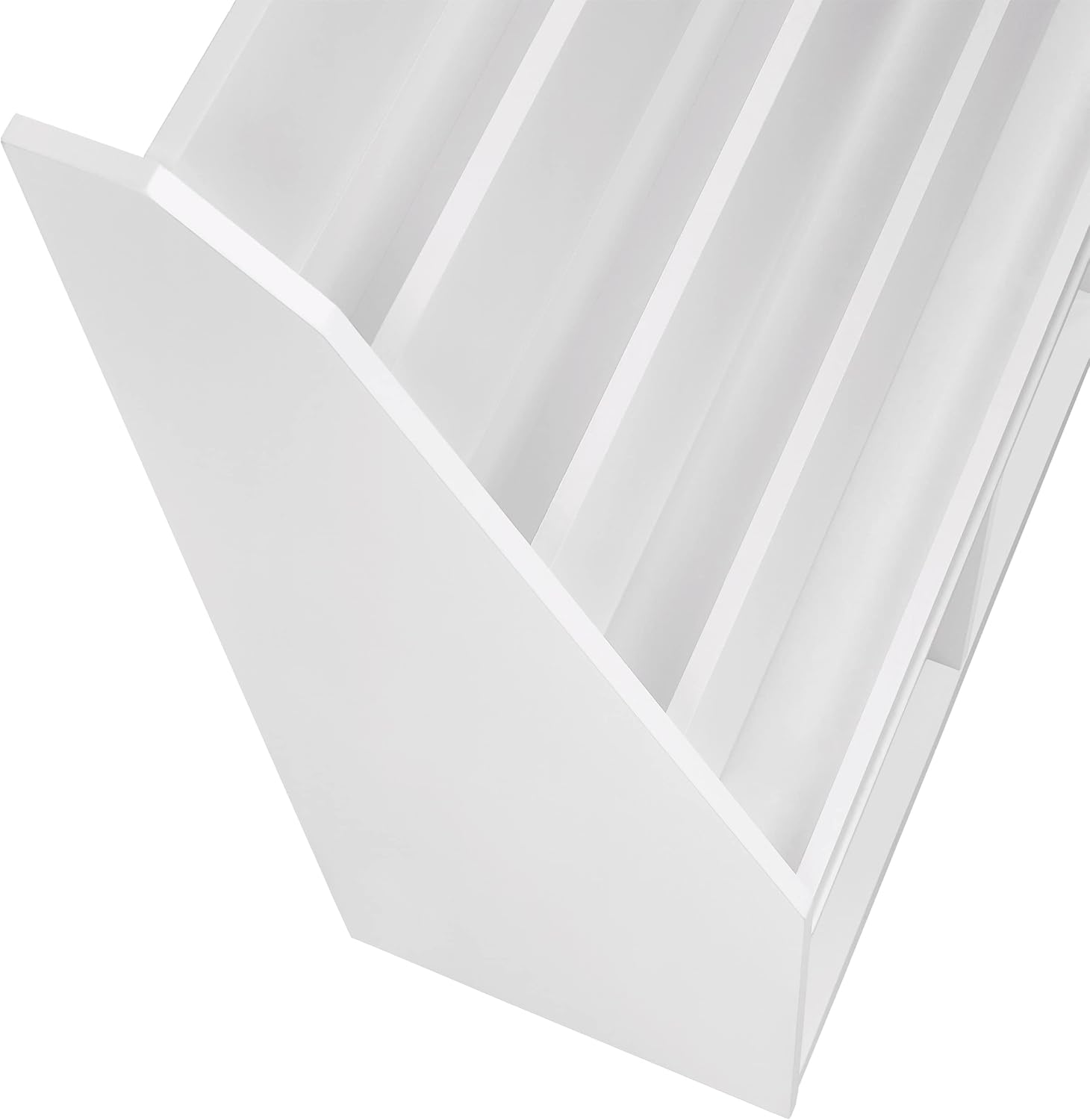 RiverRidge Kids 4 shelves Three Cubbies Bookrack, White (02-251), 11.81'D x 35'W x 36'H
