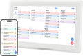 Pomya 15.6 Inch WiFi Smart Digital Calendar, 1080P HD Touchscreen Interactive Display, Family Planner with Chore Chart & Meal Planner, Digital Picture Frame for Seamless Scheduling