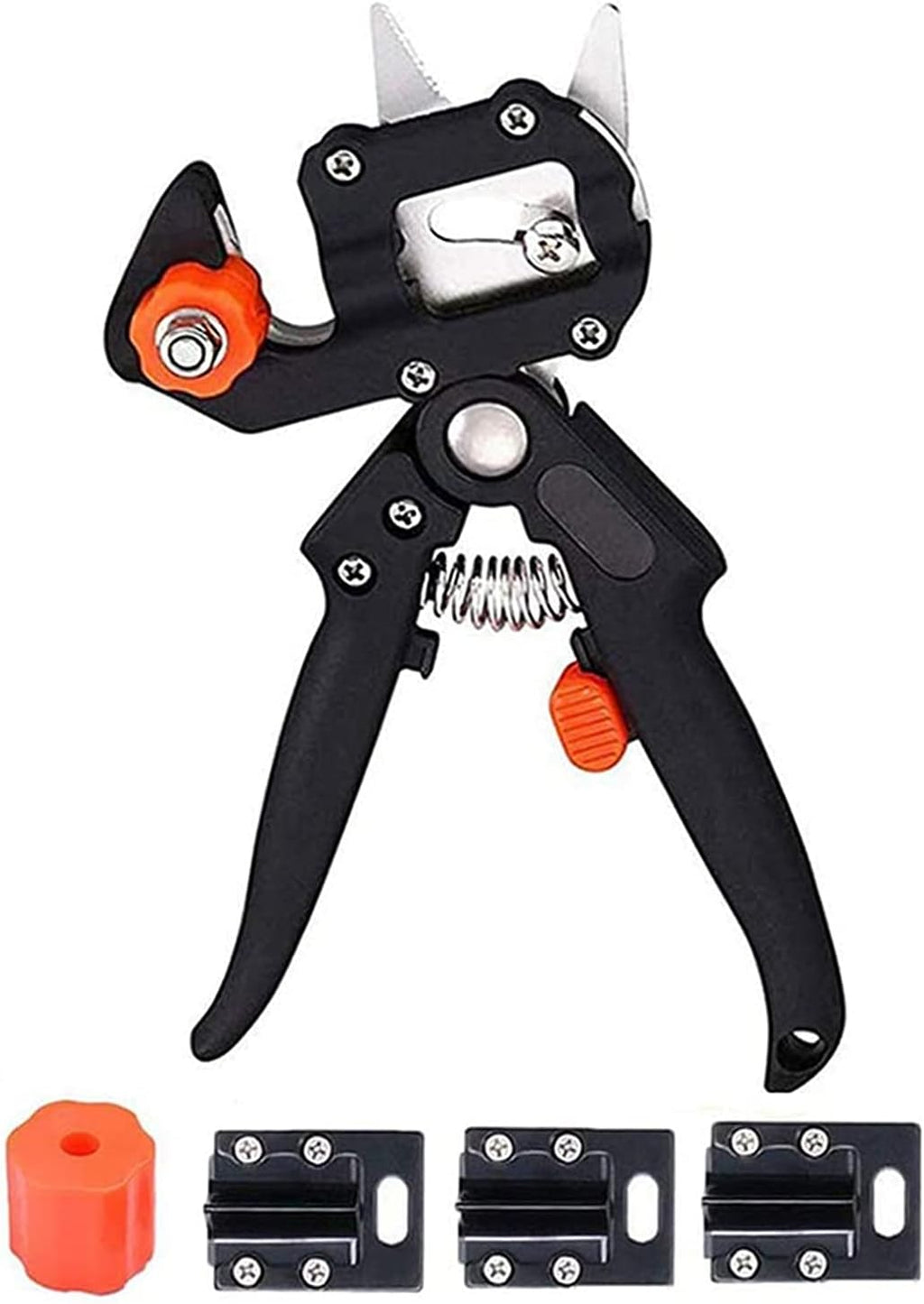 Garden Grafting Pruner Grafting Set Kit Farming Fruit Tree Pruning Shears Tool Kits Bonsai Pruners Fruit Tree Cutting Machine