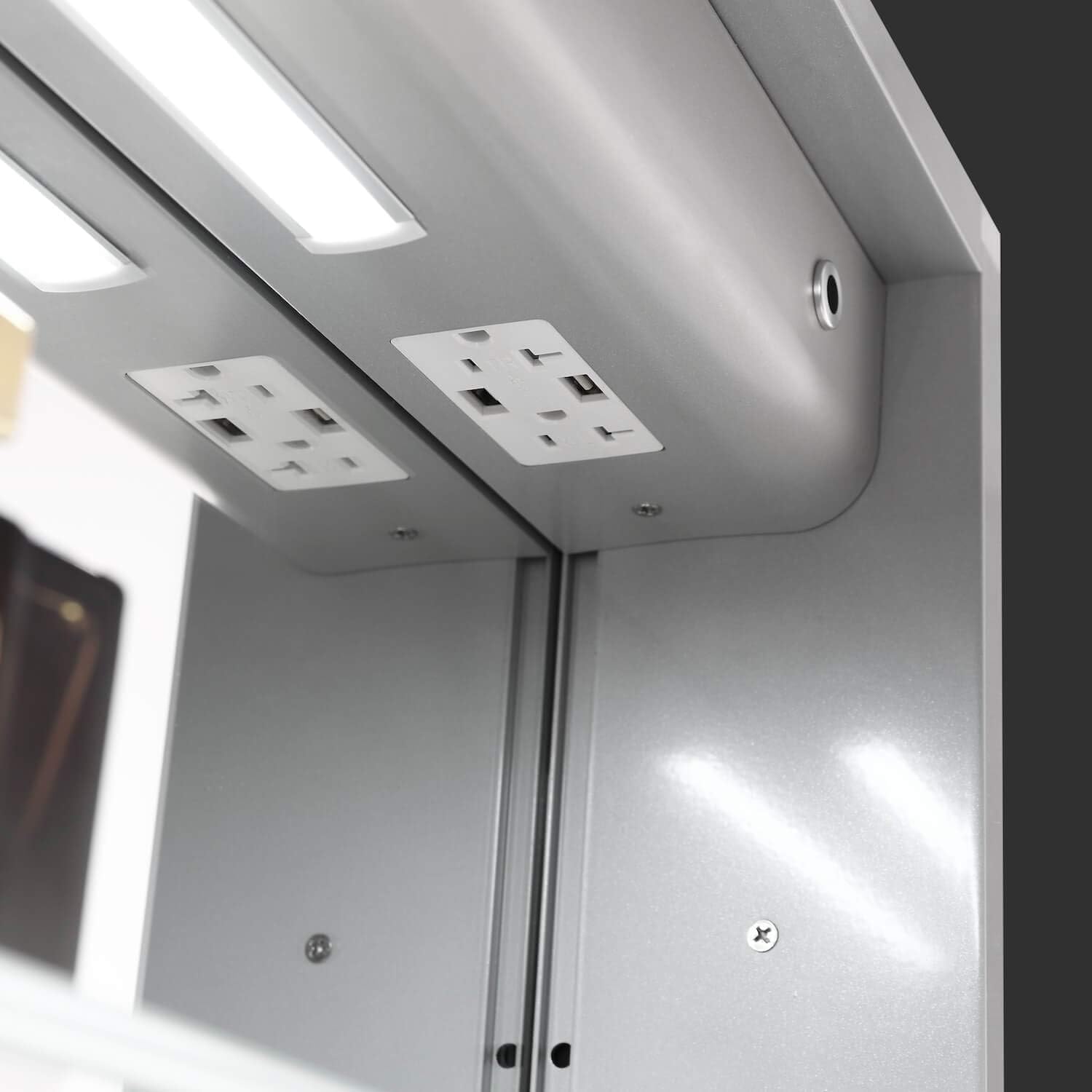 Luxury Recessed Medicine Cabinet 20x32 in - Frameless LED Lighted Vanity Mirror - Copper-Free Silver Mirror - BLUM Soft Close - Left Swing Door - Professional Grade Bathroom Renovation Storage Cabinet