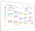 Smart Digital Calendar 15.6-inch Wall Planner & Family Organizer – Touchscreen Chore Chart, Meal & Task Scheduler – Easy Wi-Fi Sync – No Subscription – Home & Office Display (White Frame)