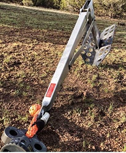 BILLET4X4 U.S. Made Pull-PAL Winch Ground Anchor 11000 with DIMPLED SPADE (Off-Road Recovery)