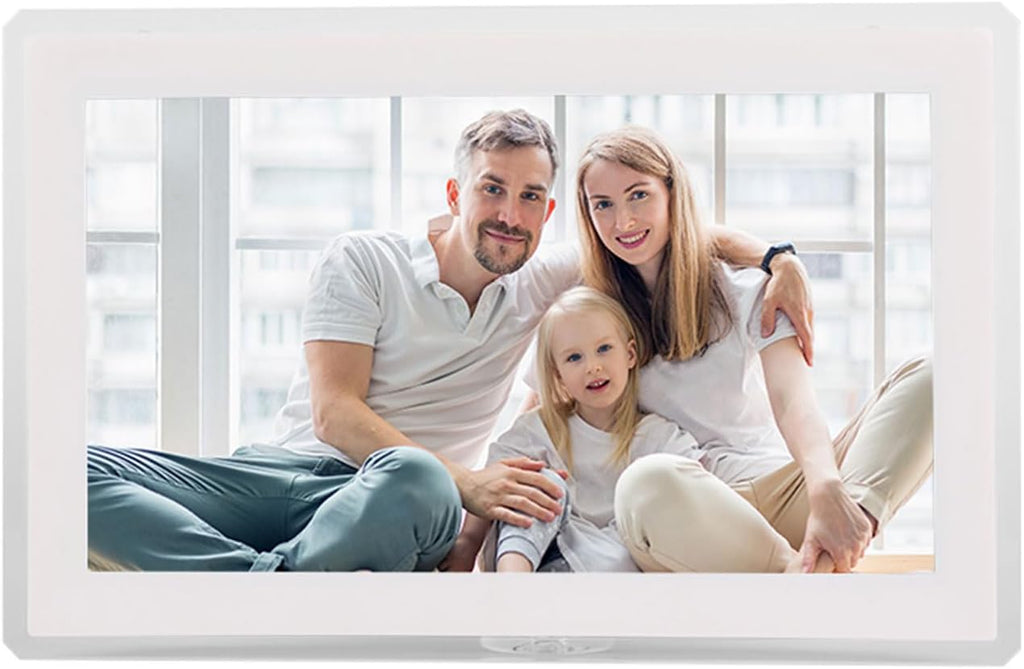 15.6 Inch Digital Picture Frame, Smart Digital Calendar with FHD Touchscreen Display, WiFi, APP Synchronization, 32GB Storage, Wall Planner for Home Kitchen Office (US Plug)