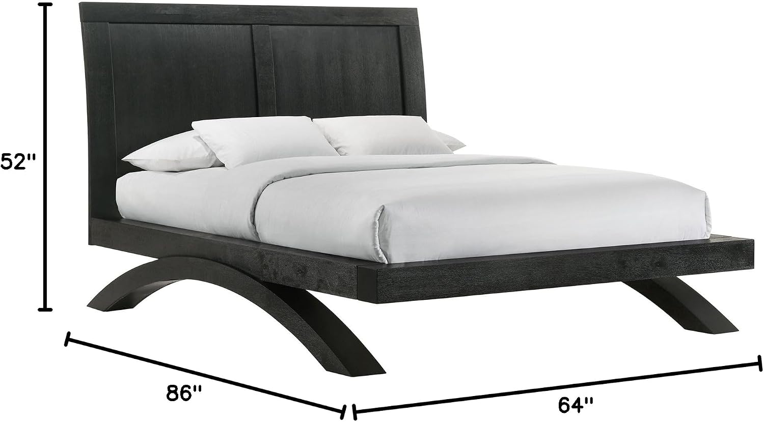 Picket House Furnishings Kenn Full Panel 5PC Bedroom Set in Black