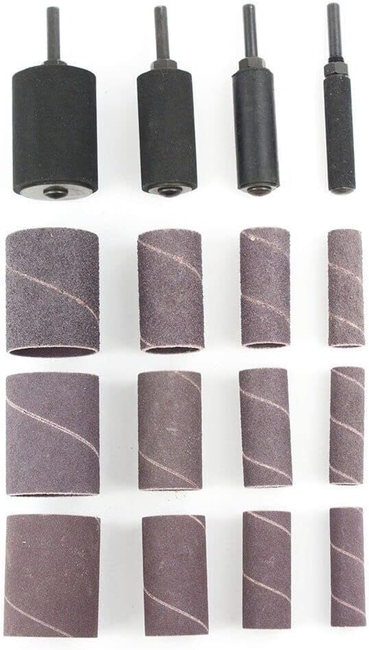 ARC-POWER for Extra Deep Long Sanding Round Drum Set for Wood Drill Press Sander Sleeves Kit