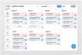 Fabater Digital Calendar, 10.1in HD Touchscreen Smart Calendar, Family with Chore Chart, Meal Plan, Photo Frame, Desk Wall Mountable and Automatic Sync for Household Schedules