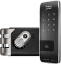 G-Touch Digital Vertibolt Rim Lock - Traceless Super Slim Body, Master Mode, Forced Lock, Automatic Locking, Volume Control, Silent Low Battery Alarm, Emergency Power Support