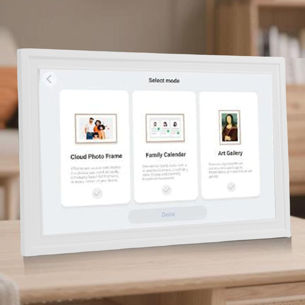 Fabater 15.6 Inch Smart Digital Calendar & Chore Chart, Family Organizer Planner with HD Interactive Touchscreen Display, Digital Picture Frame for Family Schedules (2#)