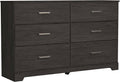 Signature Design by Ashley Belachime 6 Drawer Dresser, Black