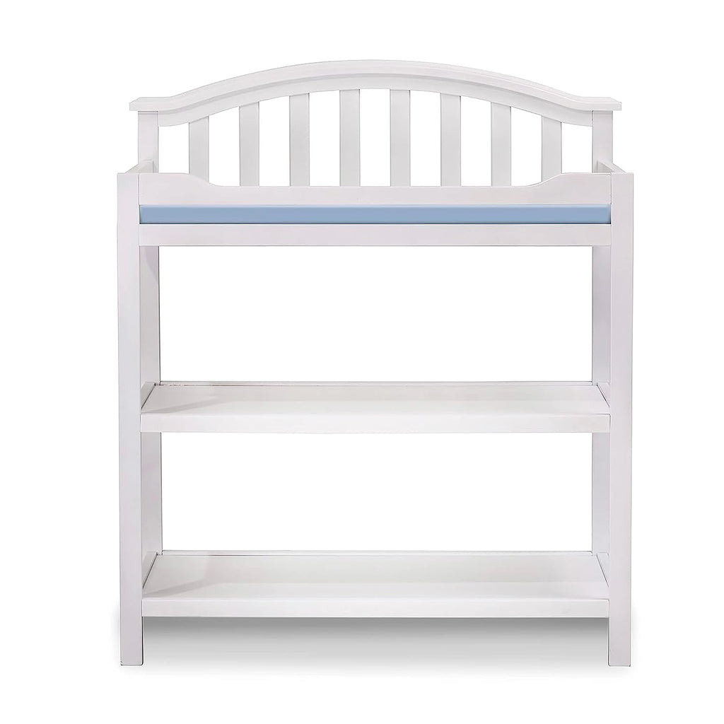 Sorelle Furniture Berkley Baby Dresser – Dresser for Nursery, Kids Bedroom Furniture, Dresser Drawers, Nightstand for Child's Room with Drawers, Nursery Furniture for Infant -White