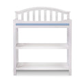 Sorelle Furniture Berkley Baby Dresser – Dresser for Nursery, Kids Bedroom Furniture, Dresser Drawers, Nightstand for Child's Room with Drawers, Nursery Furniture for Infant -White