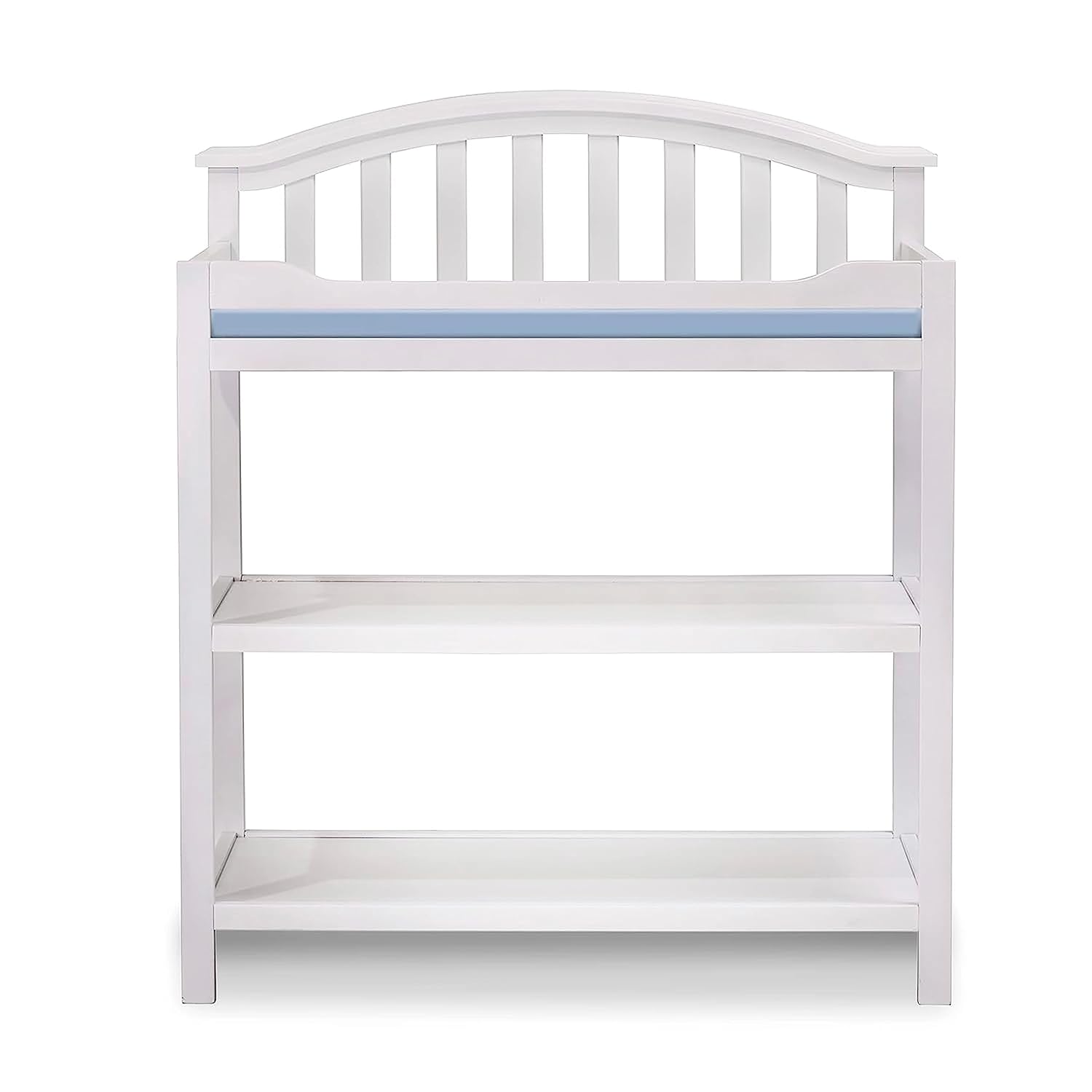 Sorelle Furniture Berkley Baby Dresser – Dresser for Nursery, Kids Bedroom Furniture, Dresser Drawers, Nightstand for Child's Room with Drawers, Nursery Furniture for Infant -White