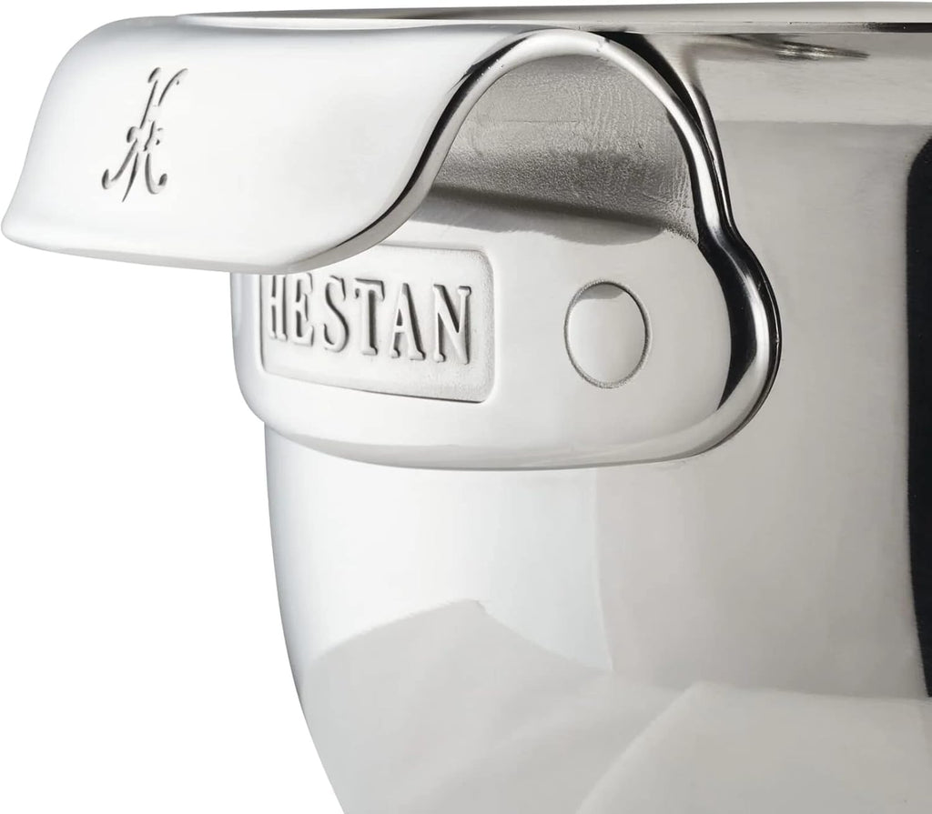 Hestan Provisions – 3-Piece Stainless Steel Mixing Bowl Set – 1.5qt, 3qt, and 4.75qt, Nesting Design
