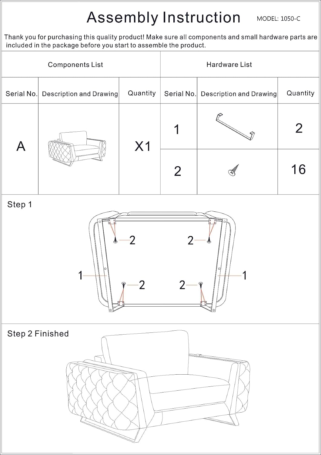 Blackjack Furniture Reggio Collection Full Grain Italian Leather Sofas for Living Room with Brazilian Wood Frame and Stainless Steel Legs, 3-Piece Set, Sofa, Loveseat, and Chair, White