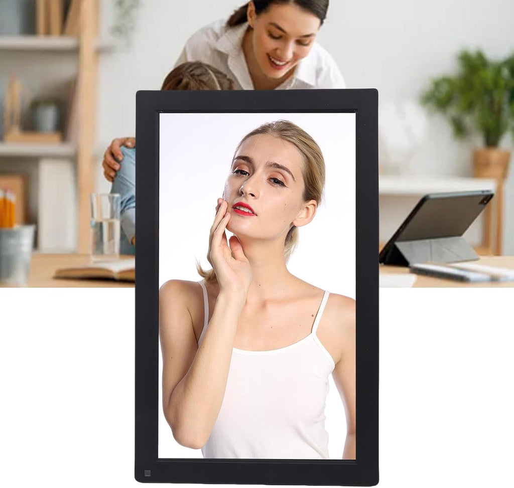 ASHATA 15.6 Inch Wall Planner Chore Chart, Electronic Digital Calendar 1080P Full HD Smart Touchscreen Interactive Display for Family Schedules (US)