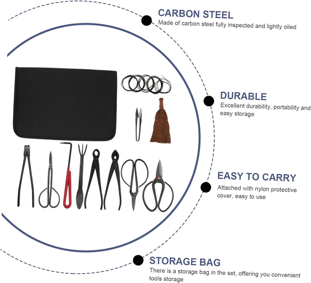 Totority 1set Gardening Pruning Shears Tool Kit Storage Bag Efficient Trimming Scissors for Fruit Trees and Flowers and Gardening Trimming Tools
