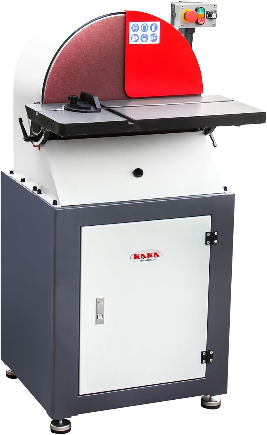 20 Inch Disc Sander, 500-1800 RPM, Cabinet Stand, KAKA BTM-500 | Large-disc surface sanding