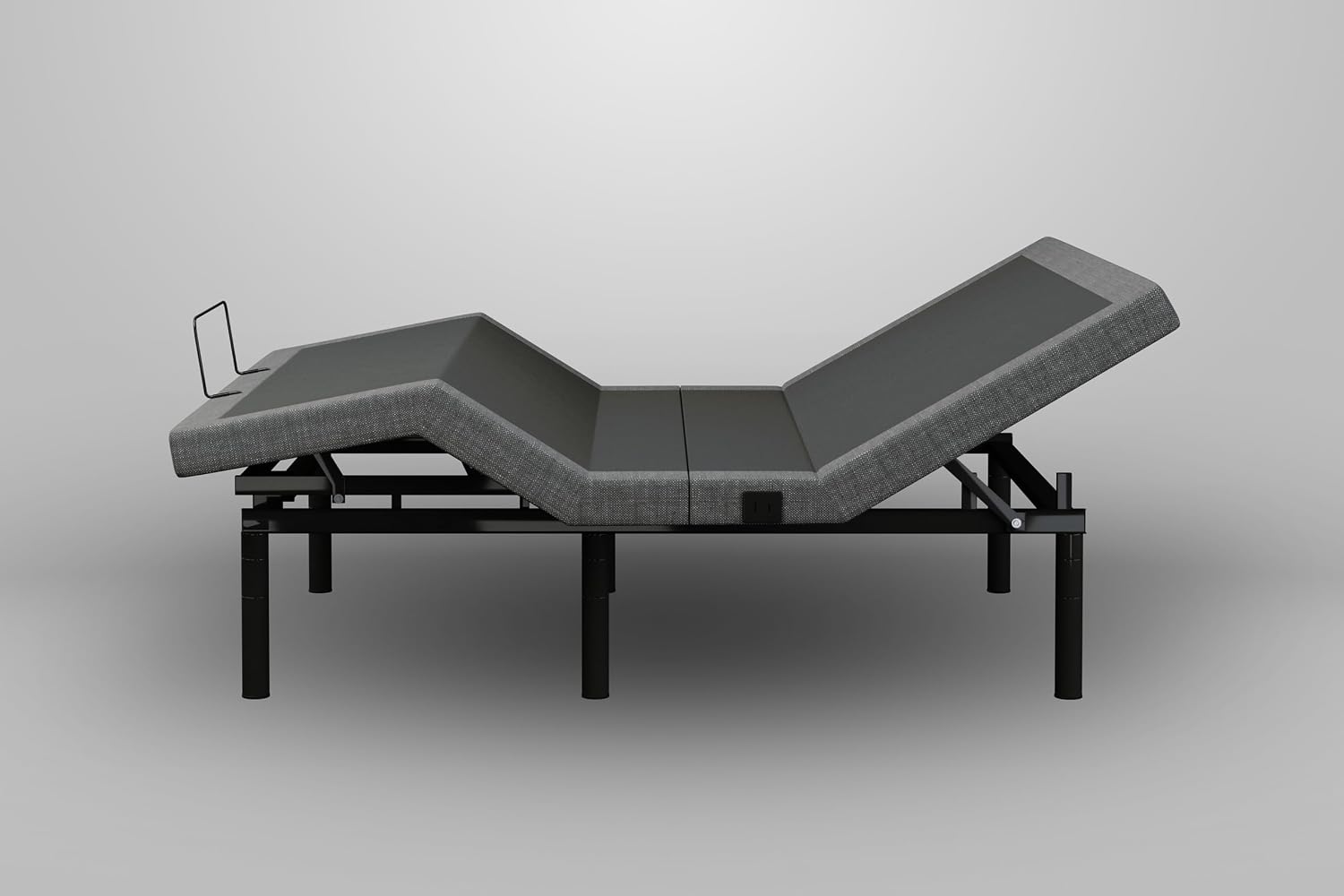 iDealBed 5i Custom Adjustable Bed Base, Wall Hugger, Massage, Zero-Gravity, Dual USB Charger, One Touch Comfort Memory, Night Light, Advanced Smooth Silent Motion, Bluetooth (King)