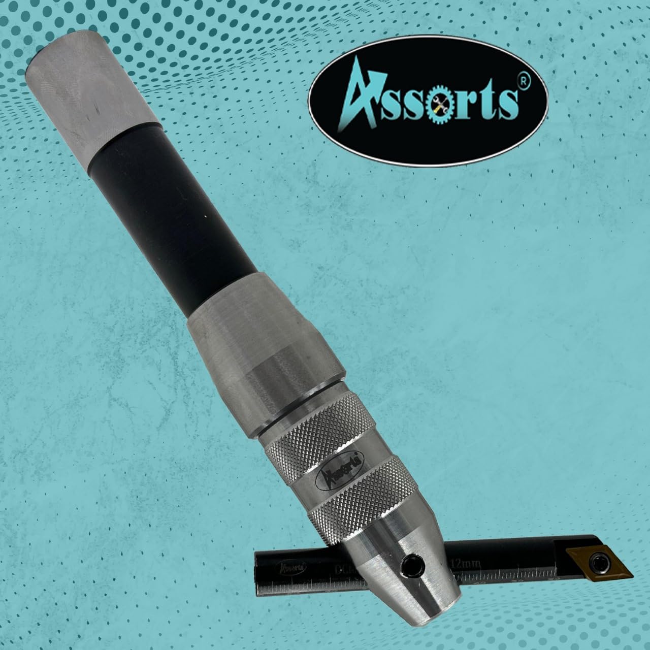New Fly Cutter with R8 7/16 UNF Drawbar Shank, indexable Boring bar, 10 PCS Inserts (DCMT 11 T304), T-15 Key & Plastic case. Ideal for Facing & Boring. Watch The Working Video for Details