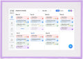 Sorandy 10.1 Inch Smart Digital Calendar, LCD WiFi Touchscreen Interactive Display Smart Family Planner with Chore Chart Meal Plan Electronic Photo Frame for Office Schedules