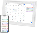 Smart Digital Calendar, 10.1 Inch HD Touchscreen WiFi Dual Band 5G Digital Picture Frame Interactive Family Calendar Planner with APP for Home Great for Schedules Planner (US Plug)