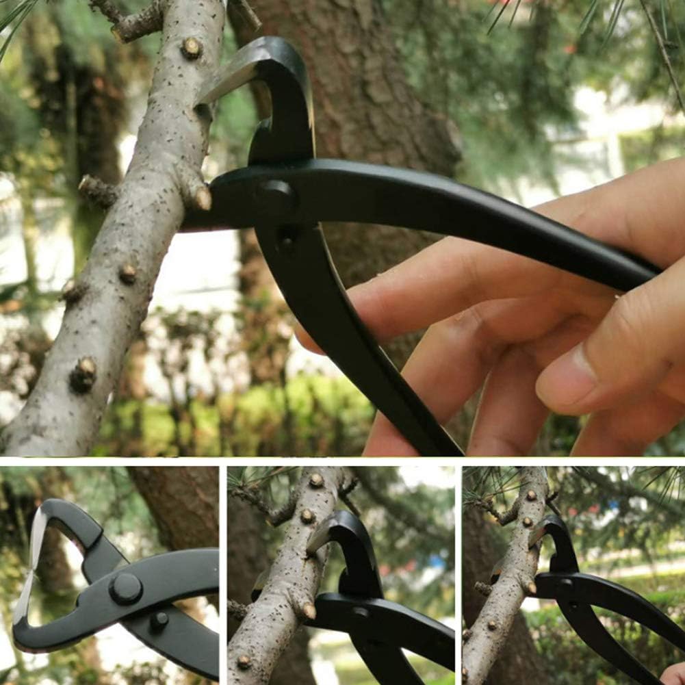 Secateurs Set,4pcs Multifunctional Bonsai Garden Pruning Kit with Storage Bag,Professional High Carbon Alloy Steel Blade Bypass Hand Pruner