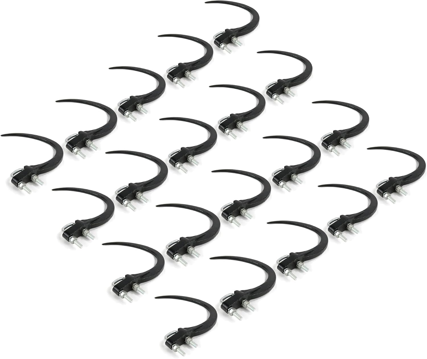 The ROP Shop 20 Pack - 9' Straw Grapple Hook Kits Mounts on 1 1/4' Square Bar Accumulator