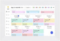 ciciglow 10.1 Inch Digital Calendar, Full HD 1080P Smart Touch Screen Home Interactive Electronic Calendar, Wi Fi Family Planner Wall Planner with Chore Chart (US Plug)