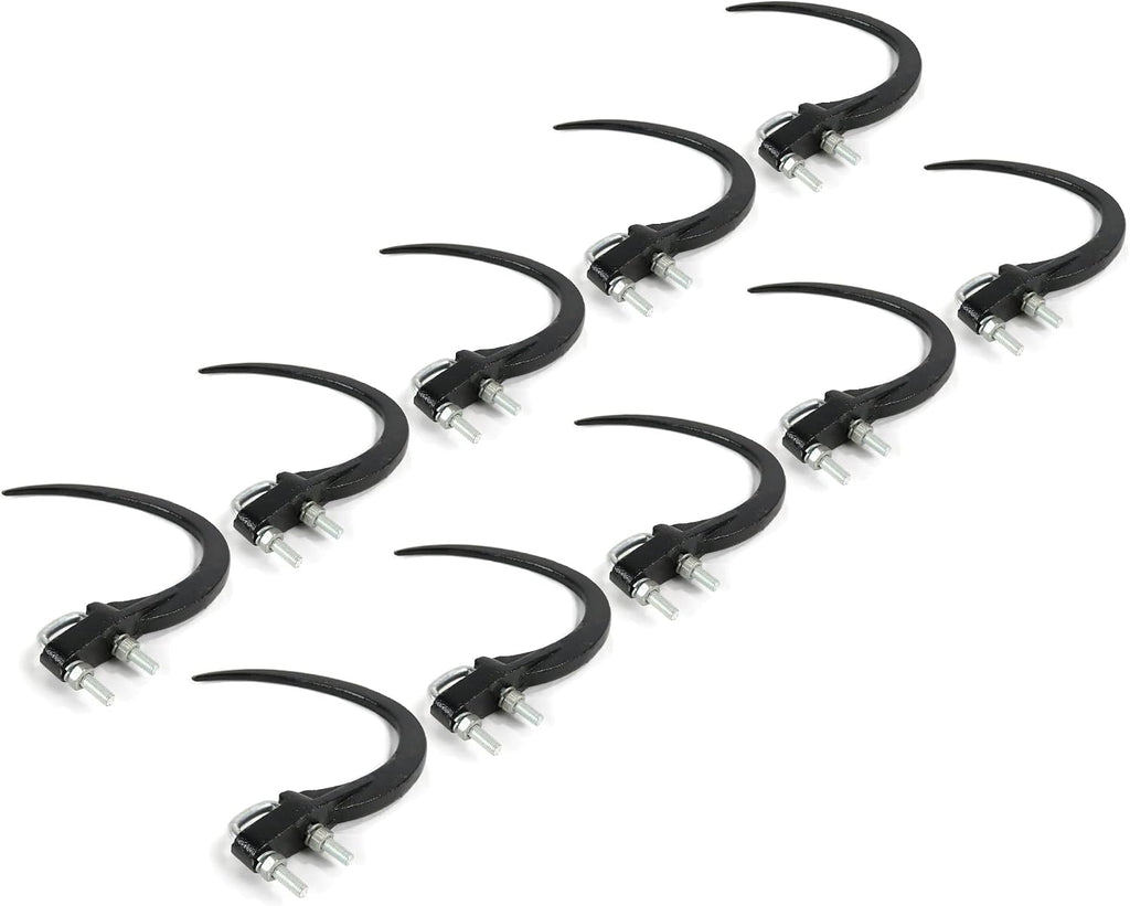 The ROP Shop (Pack of 10 9' Straw Grapple Hook Kits Mounts on 1 1/4' Square Bar Accumulator