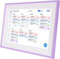 WALFRONT 10.1 Inch Digital Calendar with Smart Touch Screen WiFi Family Planner Chore Chart for Home Interactive Display for Routines Wall Desk Mountable