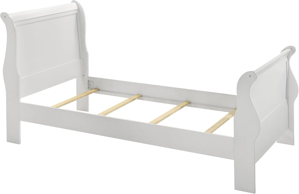 Coaster Louis Philippe Twin Bed 4-Piece Set, White