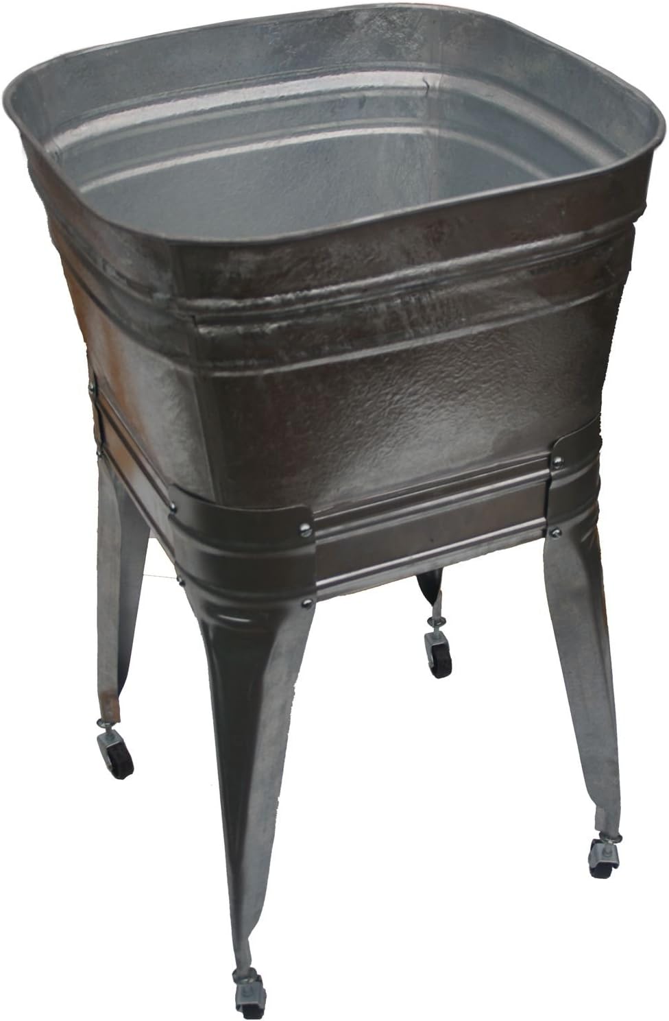 Square Wash Tub with stand and drain