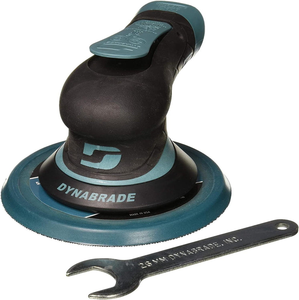 Dynabrade (X61H) Dynorbital Extreme 6' (152 mm) Diameter Random Orbital Sander, Non-Vacuum, Hook-Face Pad Face | Proportionate 3/16' (5 mm) Diameter Orbit | 12000 RPM Pneumatic Motor
