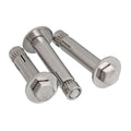 Expansion Bolts, M6 - M12 Concrete Anchors Bolts Expansion Hook Bolt 304 Stainless Steel Screws Half-Tooth