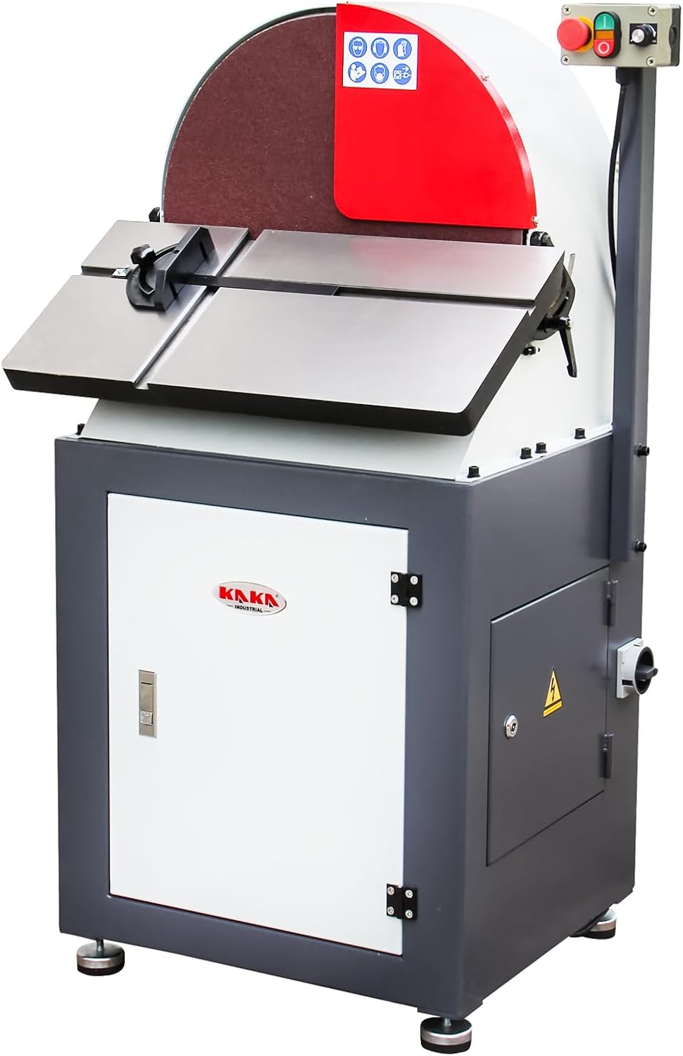 20 Inch Disc Sander, 500-1800 RPM, Cabinet Stand, KAKA BTM-500 | Large-disc surface sanding