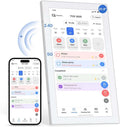 Digital Calendar Smart Planner, Electronic Calendars with 21.5 in Touch Screen Interactive Chore Chart for Family Schedule Photo Share, APP Phone Sync, WiFi Meal Planners Wall & Desk Mountable
