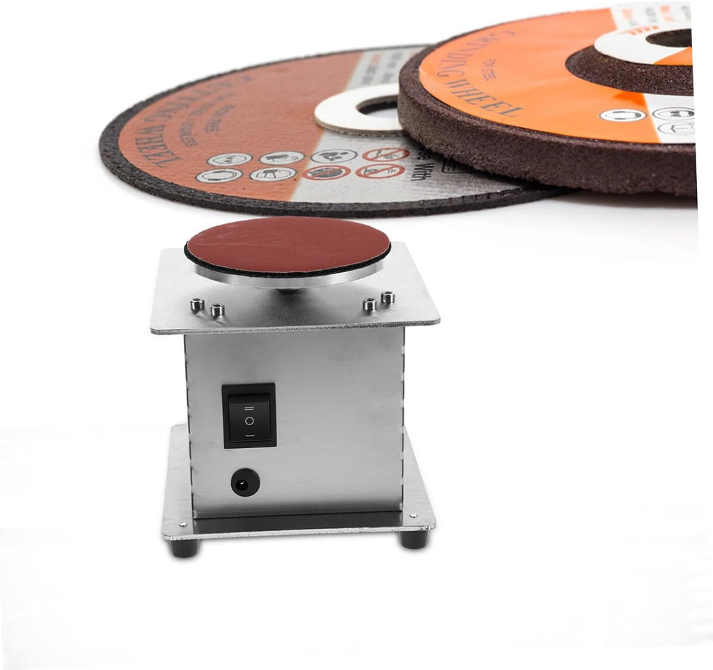 Holibanna Versatile Electric Sanding Machine Mini Polisher for Wood Metal Crafts Spindle Sander Drum Sander