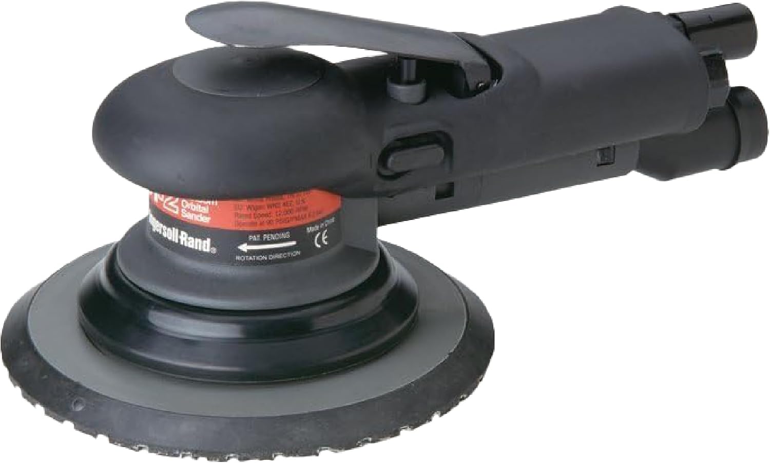 Ingersoll Rand 4151 Random Orbital Air Sander, 3/16' Orbit, 6' Vinyl Pad, 12,000 RPM, 0.2 HP
