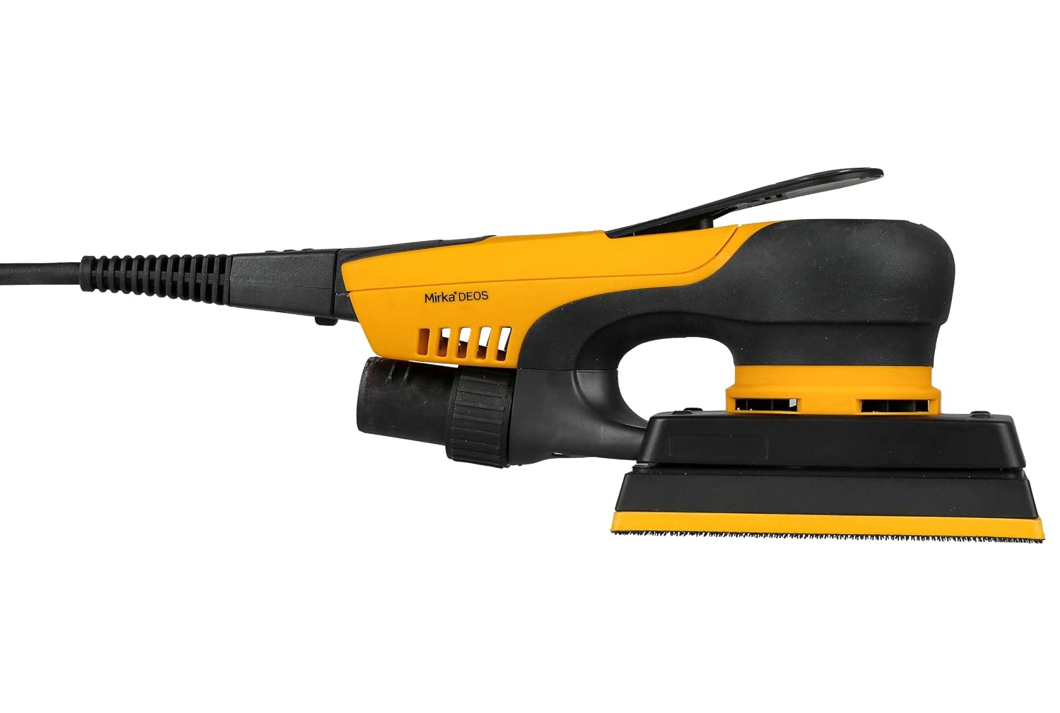 Mirka DEOS Sheet Sander 3 x 5 inch 3mm Orbit | 3mm Orbit, Dust-Free Sanding, MID3530201US