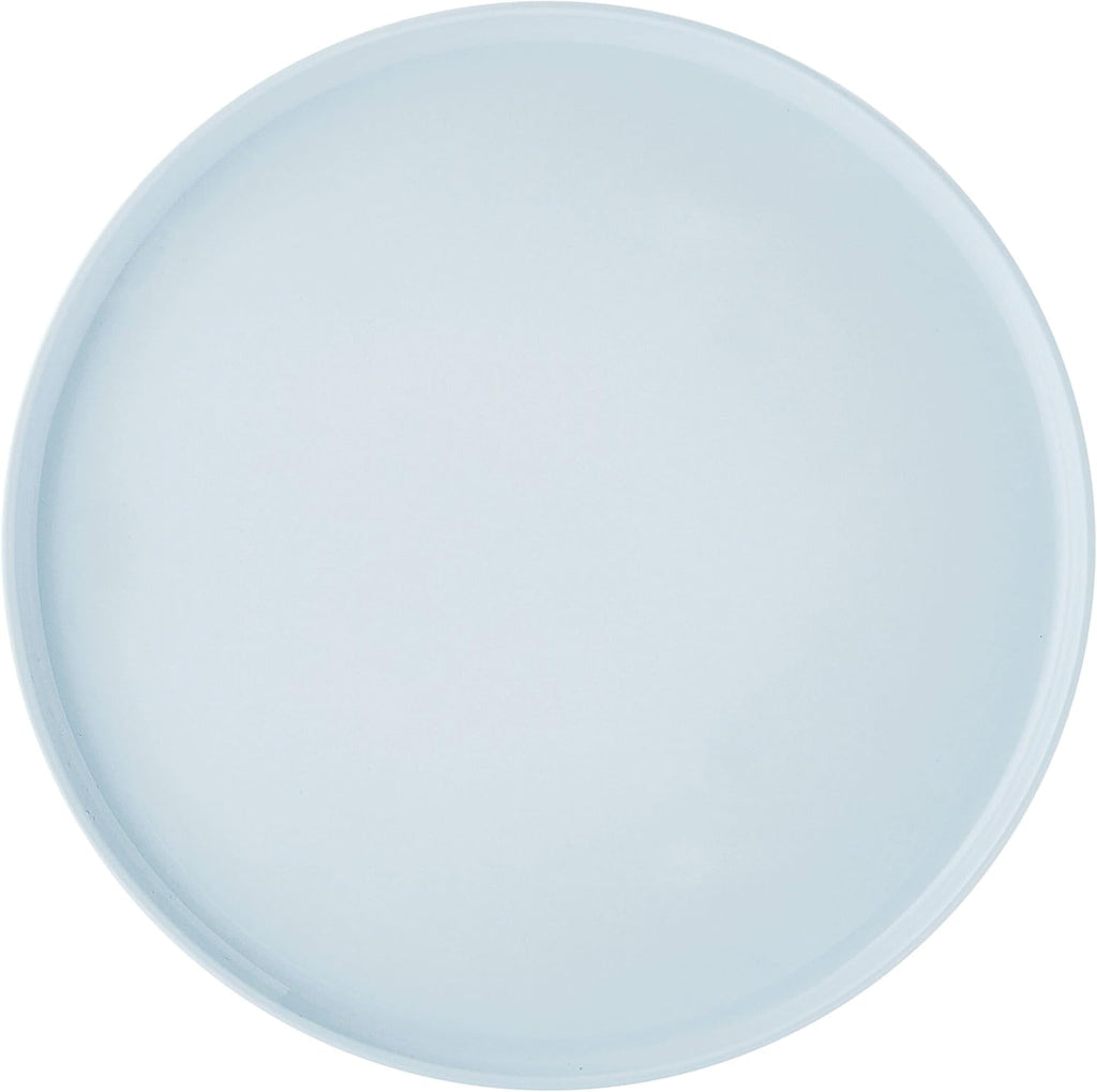 Mikasa Madison Misty Blue Bone China Dinnerware Set, 12-Piece Service for 4, Includes Dinner Plates, Salad Plates and Cereal Bowls, Dishwasher Safe