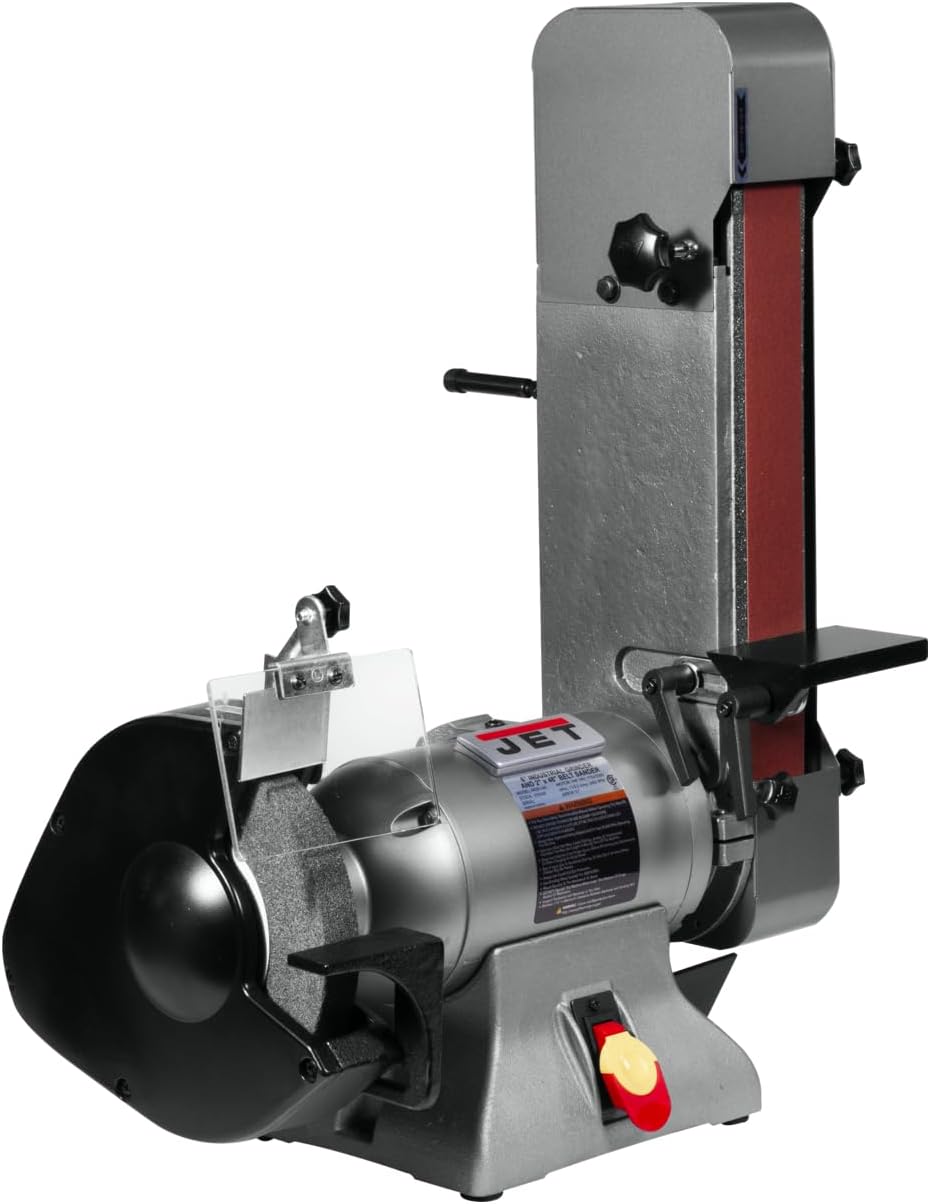 JET 8' Grinder and 2' x 48' Belt Sander, 1 HP, 115/230V 1Ph (Model IBGB-248)