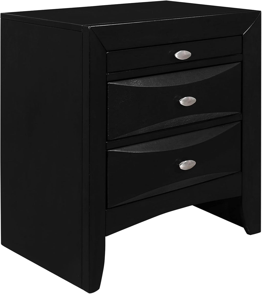 Black 5PC Full Bedroom Set