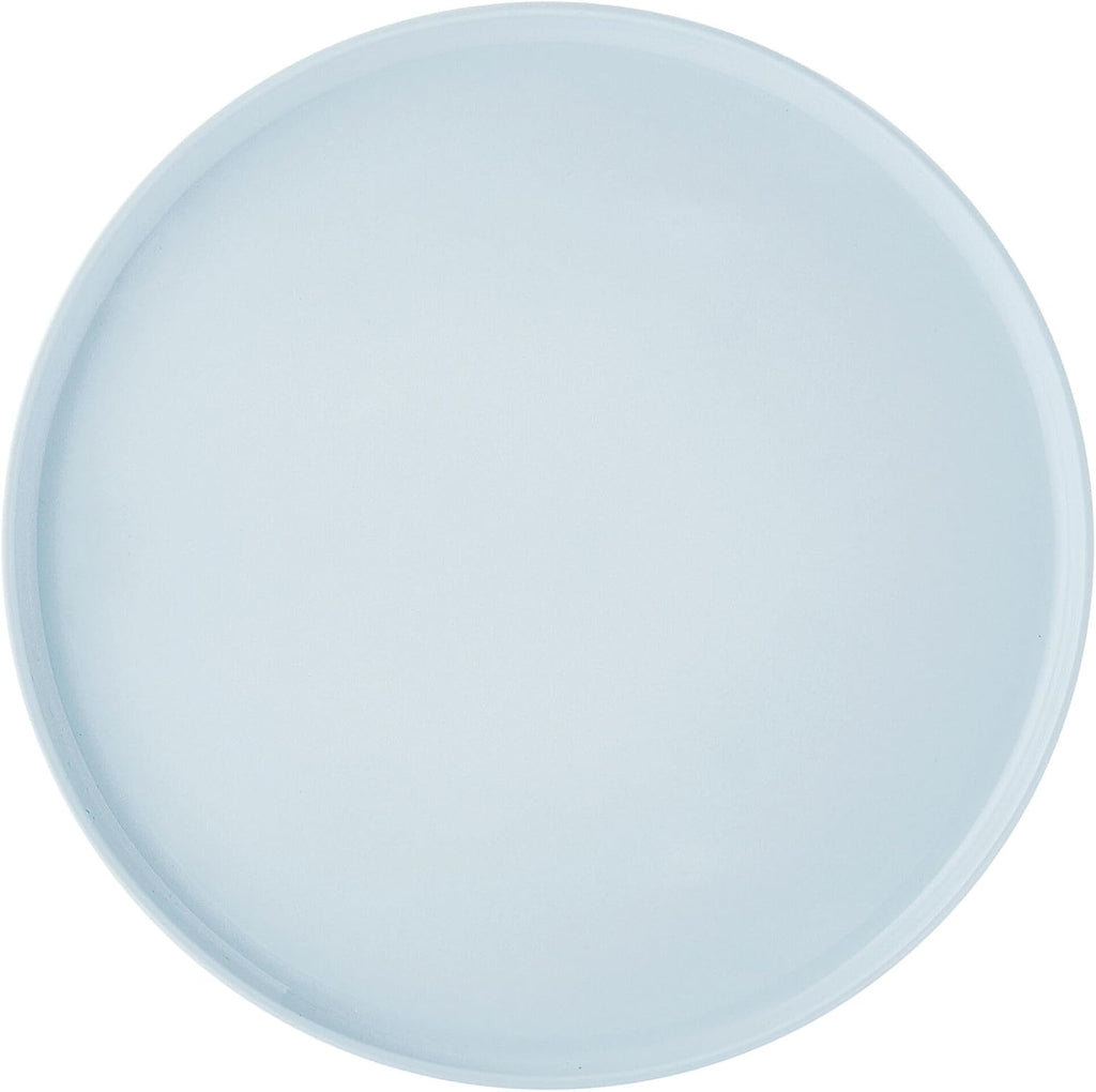 Mikasa Madison Misty Blue Bone China Dinnerware Set, 12-Piece Service for 4, Includes Dinner Plates, Salad Plates and Cereal Bowls, Dishwasher Safe