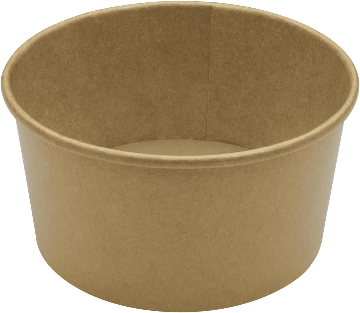 Karat Double Poly Lined Paper Soup Containers - Leak-Proof Food Storage for Hot or Cold Meals - Ideal for Ice Cream, Soup, Salad - Case of 600 (24oz)