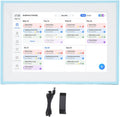 WALFRONT Digital Calendar Wall Touch Screen Electronic Calendar Smart 10.1 Inch Touch Screen WiFi Interactive Chore Chart Family Planner Photo Frame for Home Household Planner