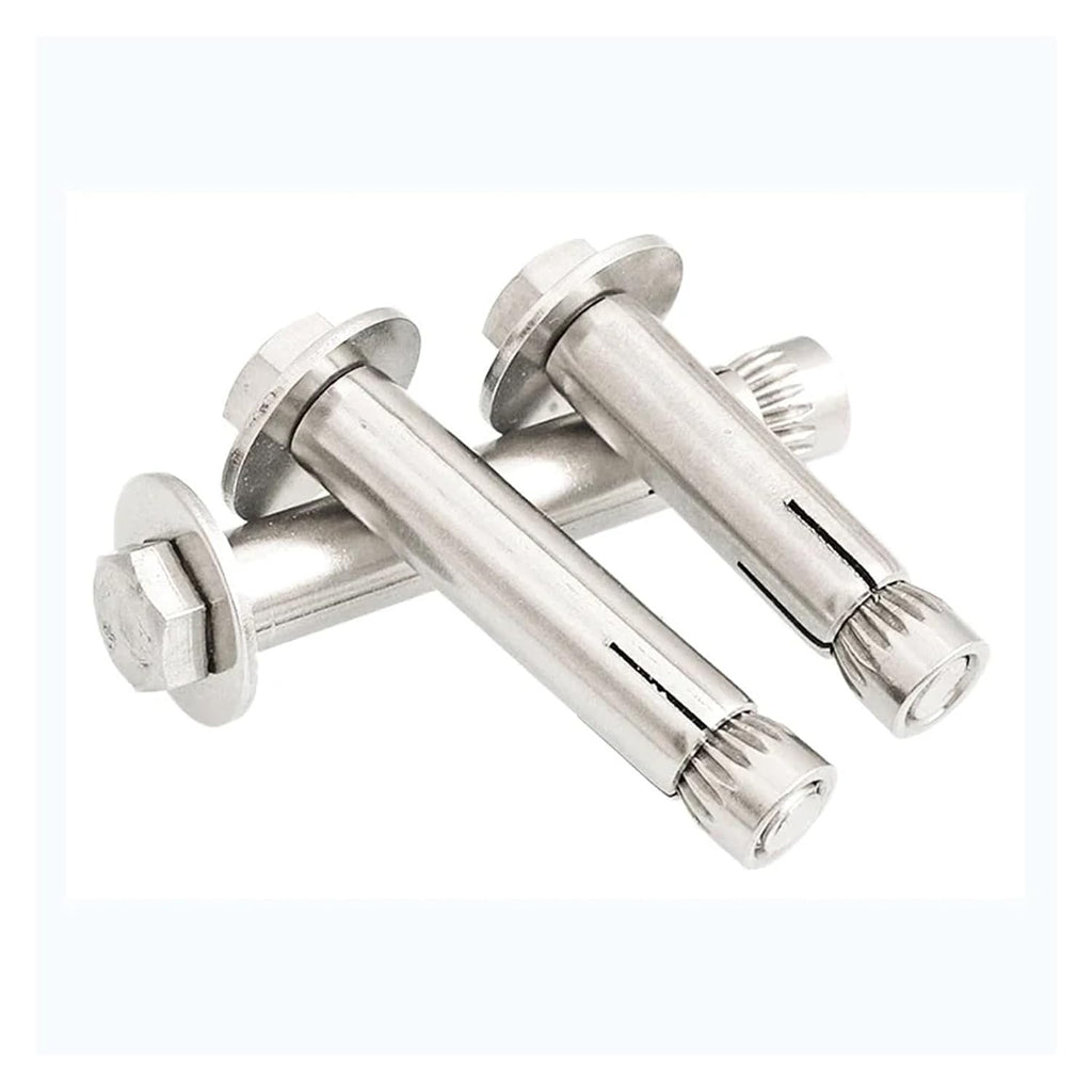 Expansion Bolts, M6 - M12 Concrete Anchors Bolts Expansion Hook Bolt 304 Stainless Steel Screws Half-Tooth