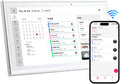 15.6 Inch Digital Calendar，Smart Touchscreen Interactive Display for Family Schedules，Chore Charts, Achievement Rewards,Meal Planner, to Do List，Wall & Desk Mount Smart Electronic Planne